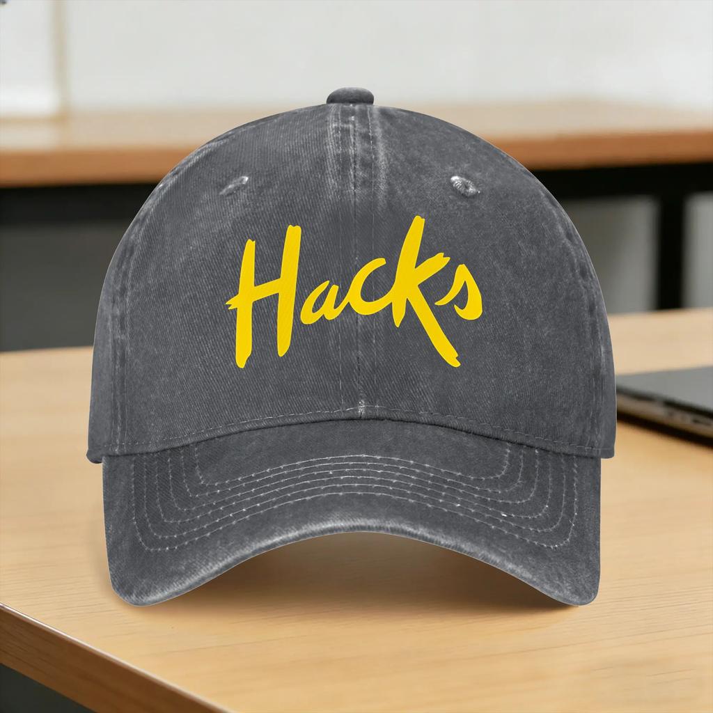 Washed Baseball Cap Yellow Hacks Summer Hip Hop Hats For Couple Women Casual Hiking Fishing Sun Baseball Caps