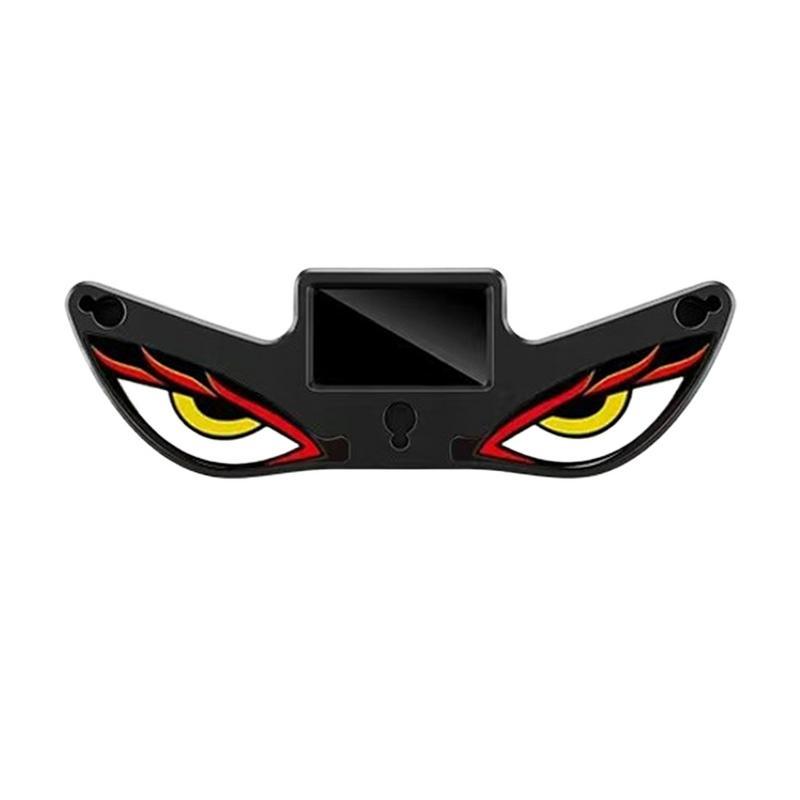 Car Warning Light Devil Eye Ambient Lamps Rear Window Anti Rear End Signal Lights Dynamic Expression Neon Lamp Car Accessories Neon Lights 4