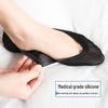 Damen Eis-Seide Low-Cut Anti-Rutsch Unsichtbare Bootssocken – Dünn, Baumwollsohle, Rutschfeste Ferse, Perfekt für High Heels