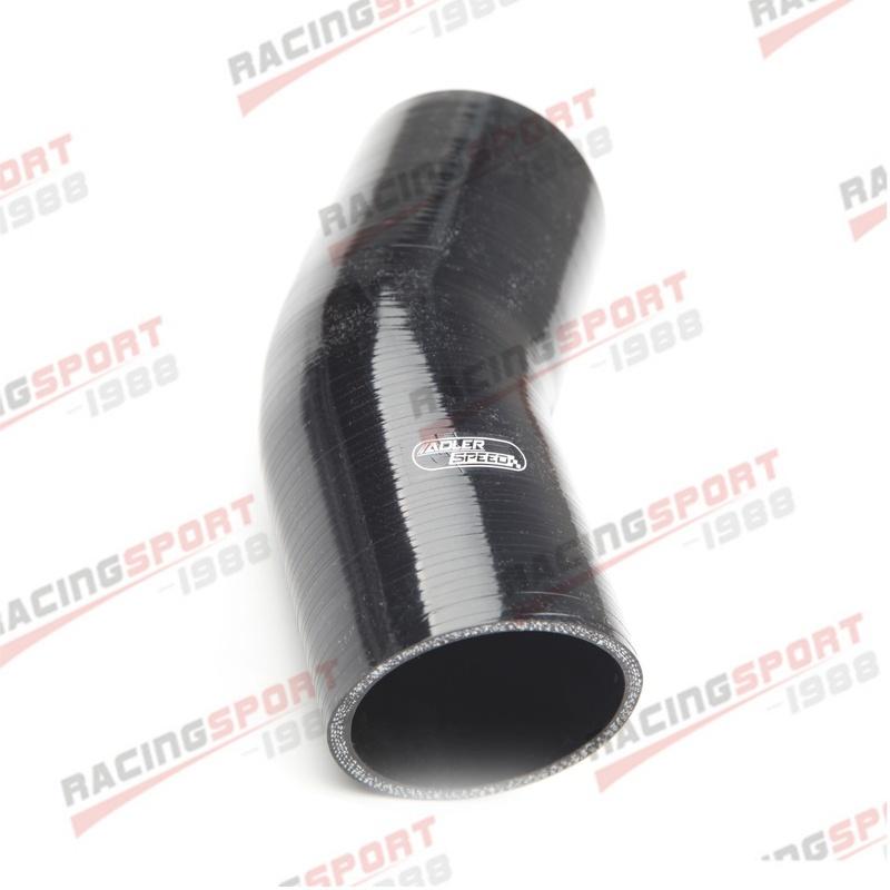 45 Degree Silicone Elbow Hose Silicone Water Radiator Tube Bend Tube Intercooler Turbo Intake Pipe 57mm 60mm 63mm 65mm 70mm 76mm