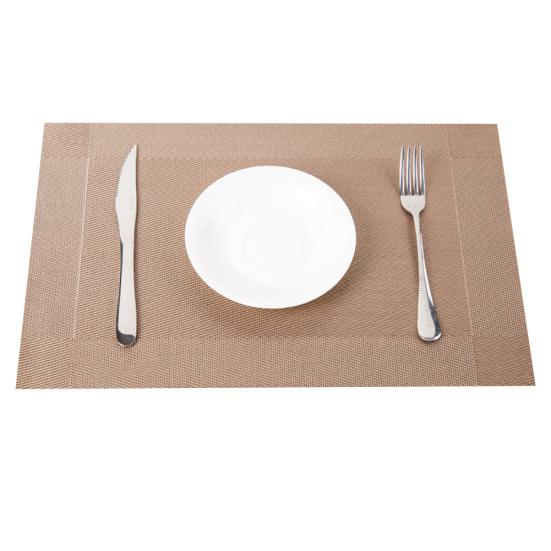45x30cm PVC Vanntett Varmeisolasjonsmatte Spisebordsskål Dish Pad Dekkematte