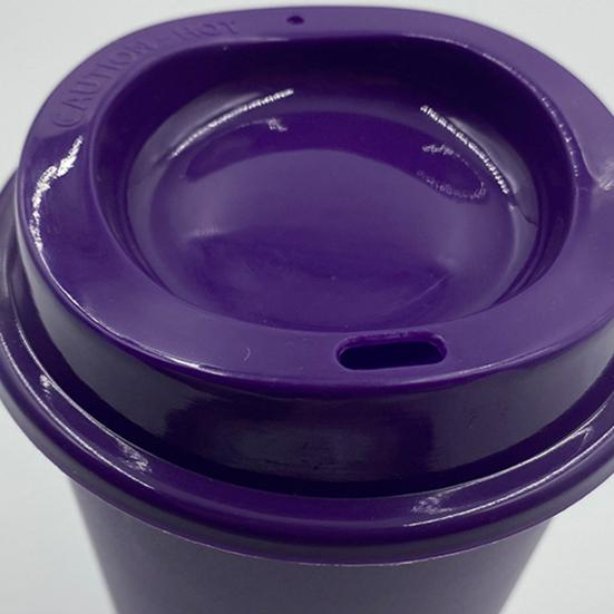 Drinking Bottle Non-slip Easy To Grip PP Portable Lid Coffee Mug Office