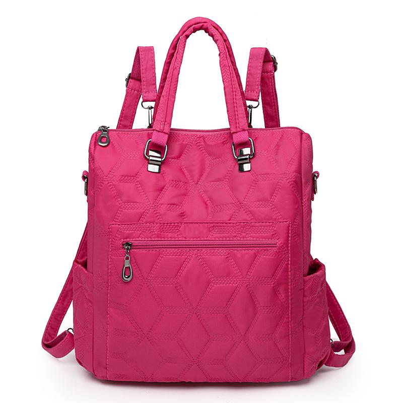 Rucsac multifuncțional pentru femei, geantă de umăr din piele moale