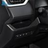 Real Soft Carbon Fiber Sticker For Toyota RAV4 XA50      2024 2025 LHD RHD Car Dashboard Decor Strip Trim