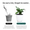 Self Watering Pots With Cotton Rope for Indoor Plants 4.7 Inch Self Watering Flower Pot Indoor Plant Pots for Succulents Orchid
