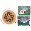 360° Adjustable Atomizing Sprinkler with Rotating Nozzle & 1/2 Inch Connector - Garden Irrigation Tool