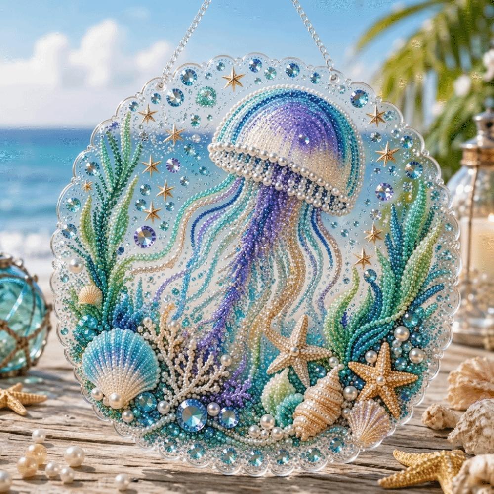 Glitzerndes Finish Perlenkunst DIY-Set Kompletter Bastel-Set Strassstein-Kunst-Set Handgemachtes Geschenk