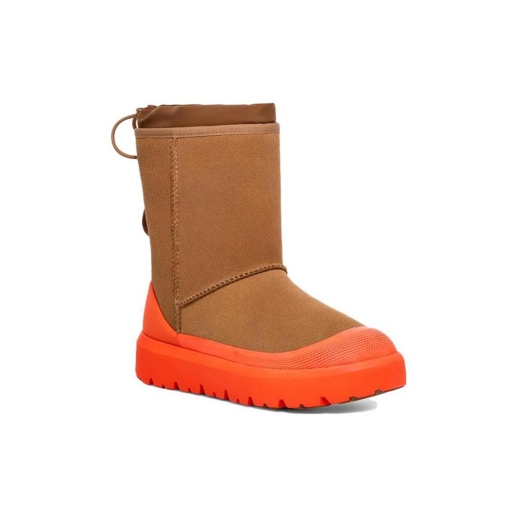 UGG Classic Short Round Toe Boot Men Boots Brown 1143992-CTON