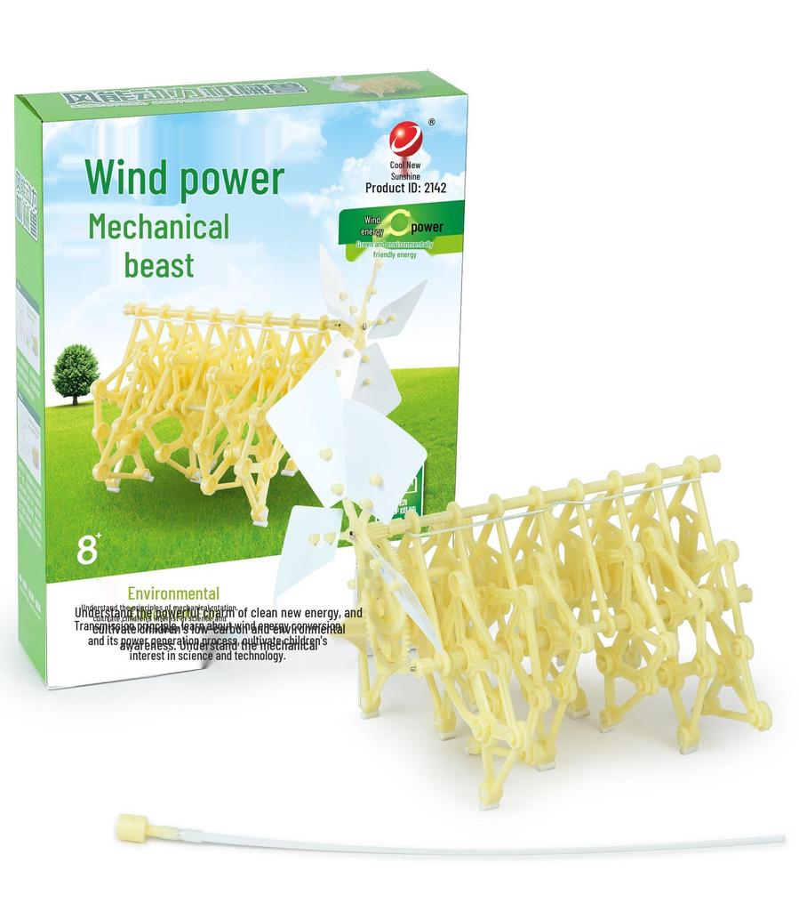 Bipedal Wind-Powered DIY Robot Kit for Science and Education