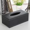 Schreibtisch-Leder-Taschentuchbox