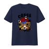 Crash Bandicoot Retro Style Adult T Shirt with Cool Head Stand Design in Circle vintage Washed Casual Comfortable Versatile