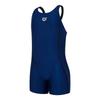Arena Girls 3 4 Racing Back Swimsuit A5fg1gl07 Nvy