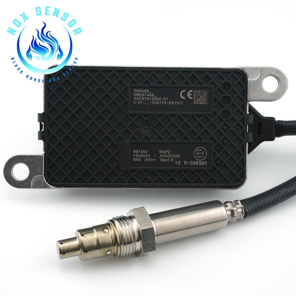 24V Nitrogen Oxygen Sensor For Cummins Truck 4359550 5WK97406 5WK9 7406 Nox Sensor
