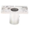 Stanchion Base Stainless Steel 90 Degree Rectangular   AntiCorrosion Polishing Hnadrail Fitting for Boat Yacht(22mm )