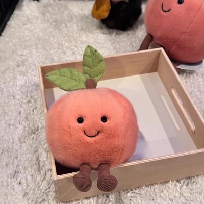 New Fun Peach Spot Full Fruit Series Plush Doll Gift Stuffed Toy Cute Children and Girls Festival Toys  Stuffed Animals