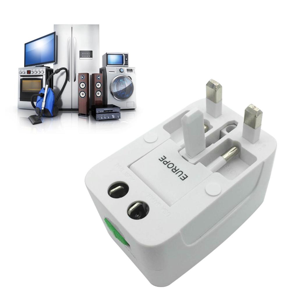 World Travel Power Plug Adapter Portable Multifunctional 4 In 1    Travel Adapter Converter