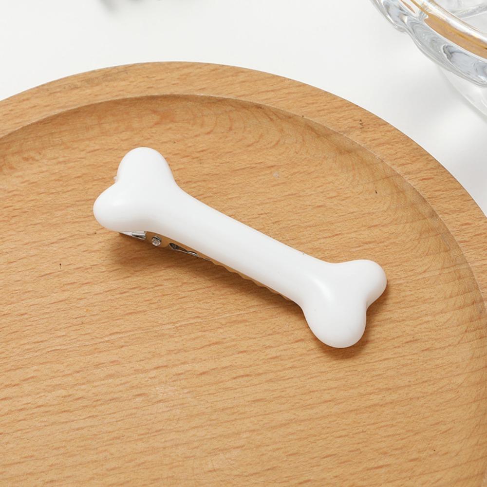 Gothic Style Bone Hair Clips Multicolor Side Hairpins Dog Bone Hair Clips Portable Kawaii Fashion Hair Barrettes