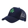 New Fashion Clover Pattern Truck Driver Hat Men's Summer Outdoor Sun Hats Women Breathable Sunscreen Mesh Baseball Cap Tide