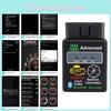 Advanced Bluetooth V1.5 Obd2 Interface Scanner Elm327 Diagnostic Tool For Fiat