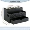 Hair Tool Organizer Makeup Large Capacity with Drawer Beauty Holder for Lipstick Brush