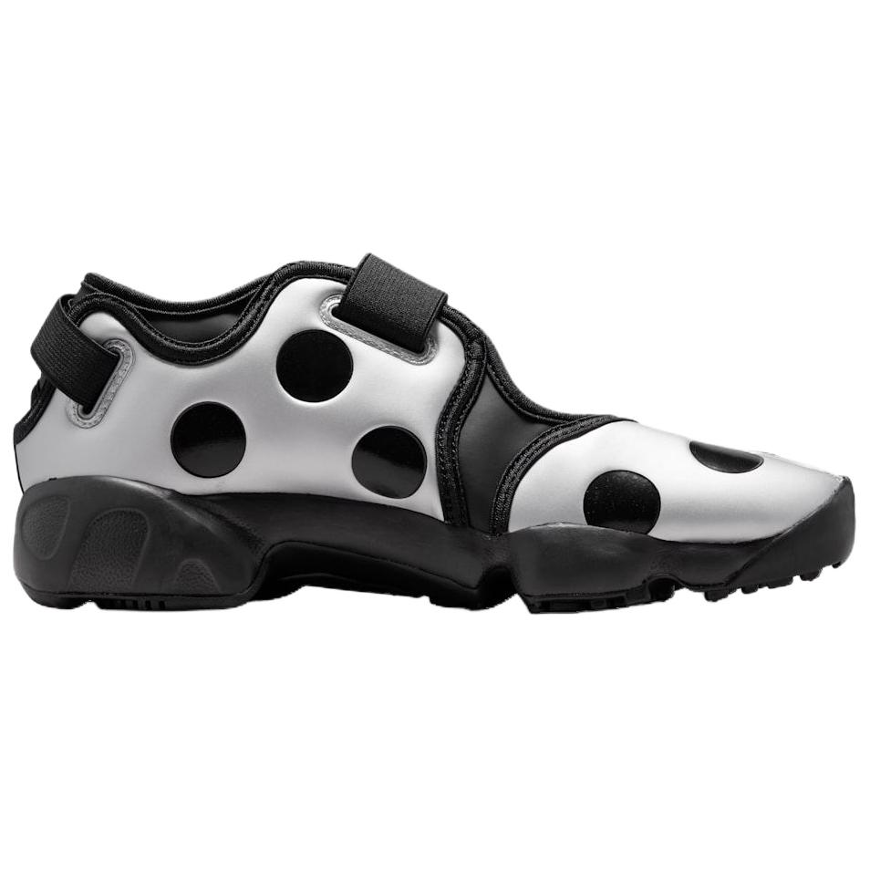Nike Air Rift Polka Dots Schwarz Metallic Silber Damen Sneaker IR1226-001