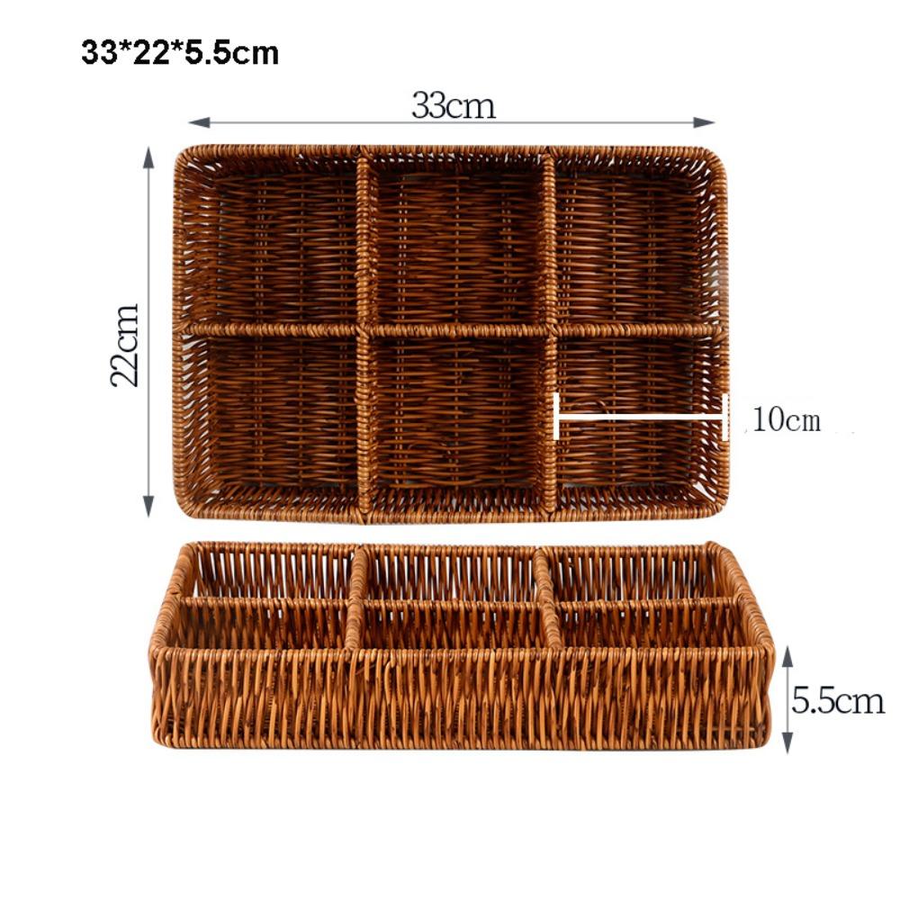 

Дышащая фруктовая корзина, органайзер для мелочей, контейнер для хранения с двойной ручкой, новая корзина для пикника на открытом воздухе 4