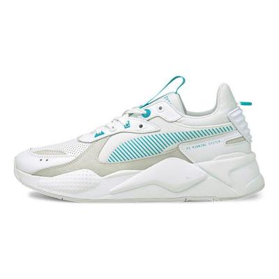RS-X Teorie barev - Bílé/Scuba modré unisex tenisky 370920-02