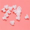 ABUL-Plastic Round Shaped Cover Screw Cap Lid White 250Pcs For 5Mm Dia Hole