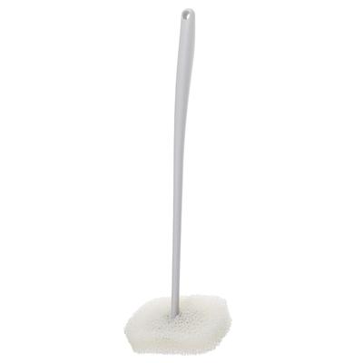 Marna Bath Sponge with Handle for Comfortable Washing Bath Sponge Gray W675GY (Long Handle/Hanging Type) - (Floating Storage) -
