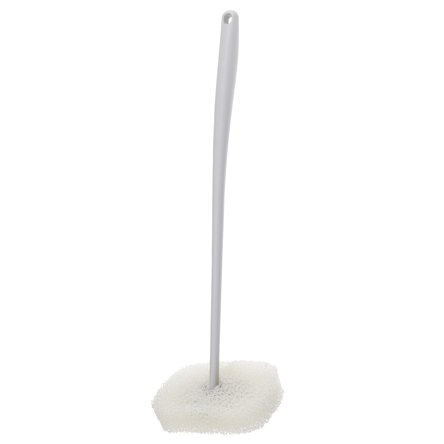 Marna Bath Sponge with Handle for Comfortable Washing Bath Sponge Gray W675GY (Long Handle/Hanging Type) - (Floating Storage) -