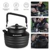 1.3L Lightweight Teapot with Handle Boiling Stovetop Coffee Pot Outdoor Picnic Tableware Kettle Tourist Cookware Supplies