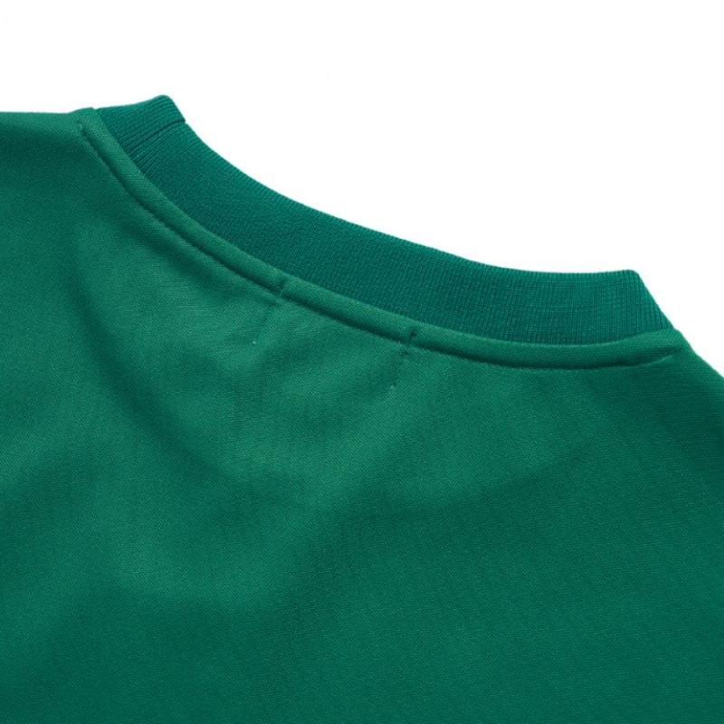 Blu Dot Cropped Short Sleeve Tee Gn