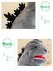 Adorable Godzilla Plush Dinosaur Monster Large Stuffed Animal Cloth Doll - Creative Birthday Gift for Girls