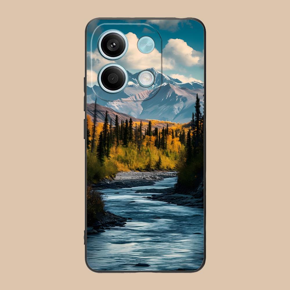 Mountain Forest Mobile Phone Case for POCO F7 F6 F5 F4 F3 F2 Pro GT C75 C71 C65 C61 C40 Pro Ultra Colorful Printing Cover Cover