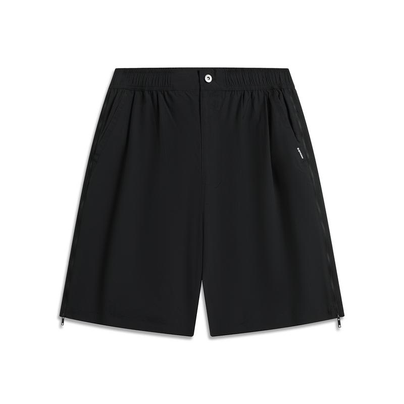 

Li Ning Outdoor CF Reflective Ice Feel Quick Dry Comfortable Water Resistant Sports Cargo Shorts Men shorts Black AKSW013-3 3XL