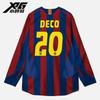Retro Long Sleeve Soccer Jersey Vintage Football Shirt Men Women Adult Fan Wear Classic Player Style