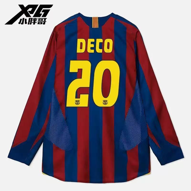 Retro Long Sleeve Soccer Jersey Vintage Football Shirt Men Women Adult Fan Wear Classic Player Style