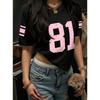 T-shirt V Neck Casual Fashion Y2k Colorful Butterfly T Shirts Women Short Sleeve Tee Shirt