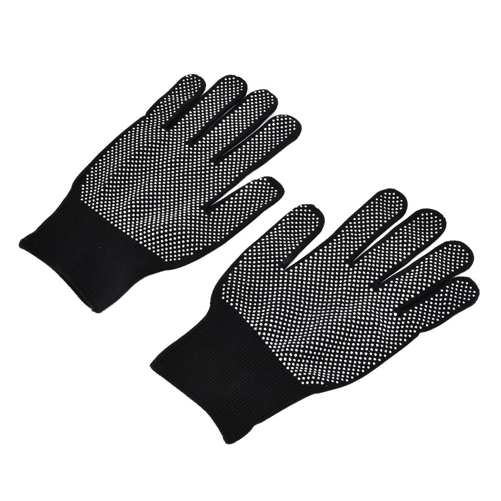 Black Nonslip Climbing Gloves Cycling Fishing Glove Winter Warm Windproof Full Finger Design for Men Women