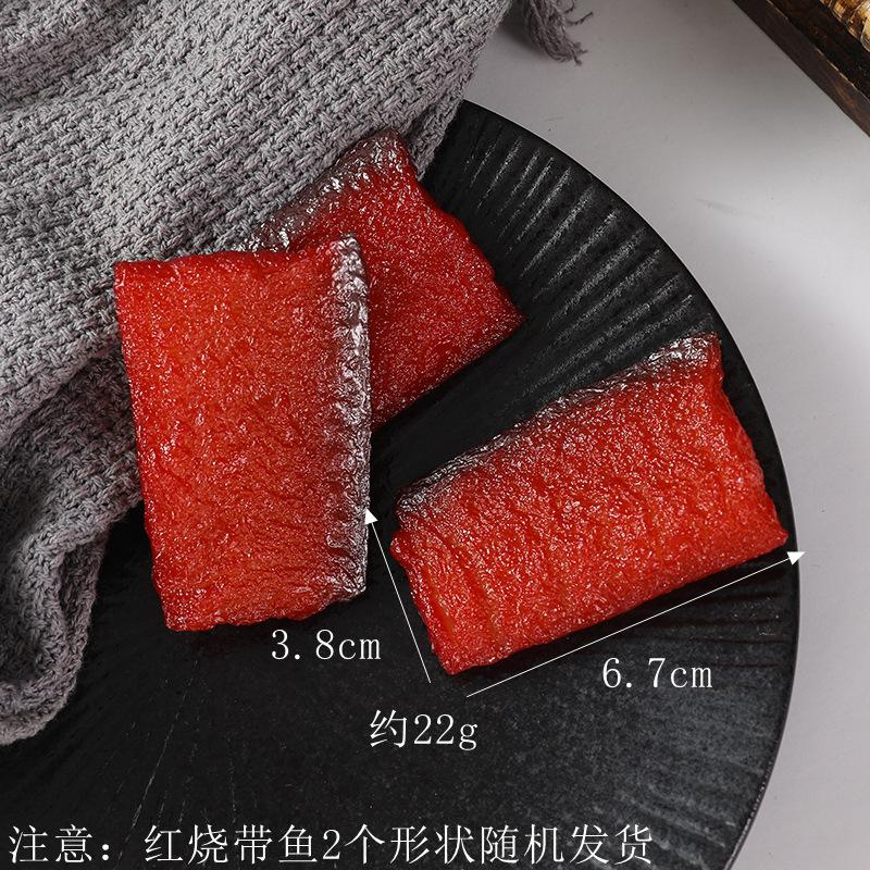 

5PCS Simulation Ribbon Fish Artificial Seafood Model Fake Food Kitchen Photography Props Window Display Ornament Home Decor