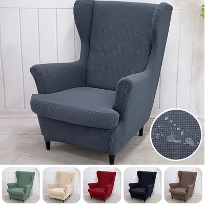 Vodoodpudivé Polar Fleece Potahy na křeslo s opěrkou na křídlo Stretch Wing Potah na křeslo s potahem na sedák Elastické návleky na pohovku