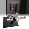 Aluminum Alloy Rear Tailgate Stopper Limiter Black for Jeep Wrangler JK 2007-17
