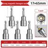 Hexagonal Magnetic Socket Head Self-Tapping Dovetail Screw Adapter for Steel Tile Drill and Air Wrench