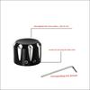 2 Pcs Motorcycle Black/Silver Aluminum Front Axle Cap Nut Cover For Harley Touring Sportster Glide Softail Dyna Street Glide C45