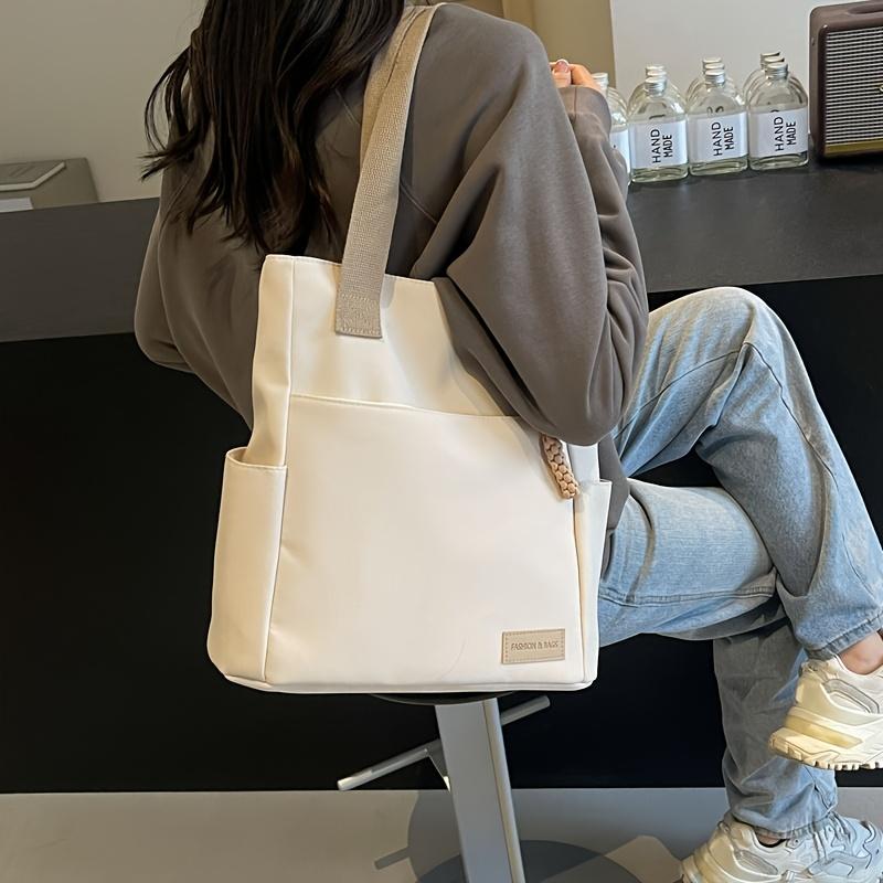 Simple Handbag Versatile Women's Tote Bag | Large Capacity for Commuting & School