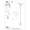 Diego 1 Green Hanging Lamp