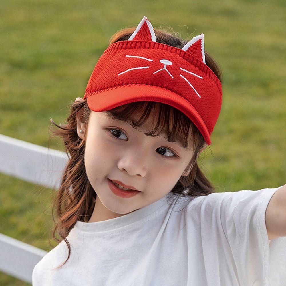 Summer Baby Sun Hat Cartoon Empty Top Hat Clearance UV Cap  Boy Girl Accessory
