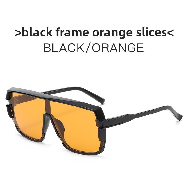 Fashion Square Oversized Sunglasses With Uv400 Protection For Outdoor Activities And Style