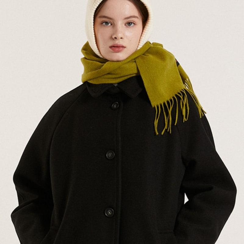 ROSA ANANAS MODERN SCARF_OLIV
