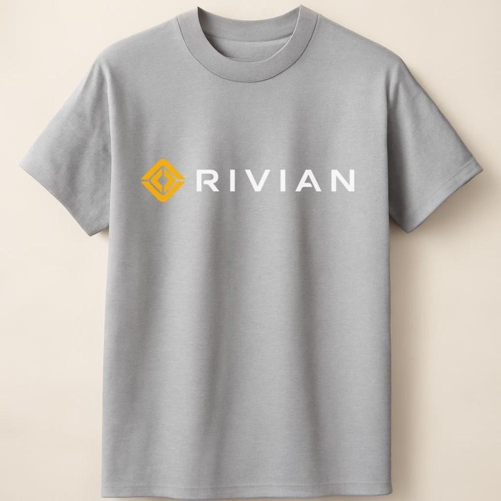 Electric Vehicle Brand Graphic Featuring Rivian Icon Centered Unisex T Shirt Unisex T-Shirt XXXL